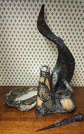 POSTAZIONE TRUCCO NOMADE AFRICA ARTIGIANALE!UNICO!