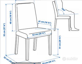 Sedie imbottite Ikea