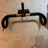 Manubrio Itm tornado placcato oro 24kt originale