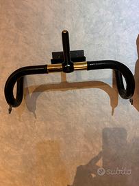 Manubrio Itm tornado placcato oro 24kt originale