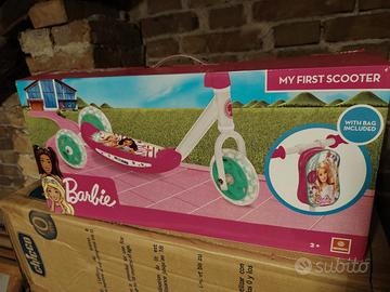 Monopattino barbie 3 ruote