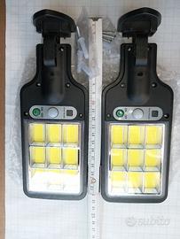 2 lampioni solari nuovi 