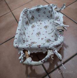 cestino porta pane in vimini 