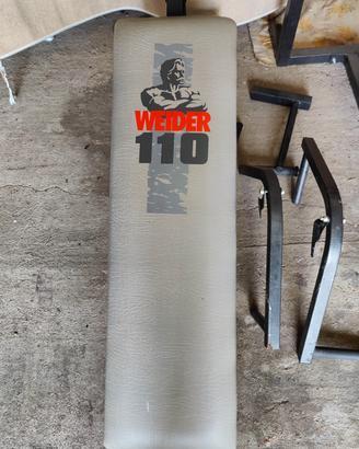 panche e pesi per pesistica 