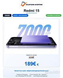 Xiaomi Redmi 15 8/256GB Nuovo