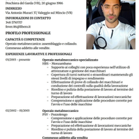 Ho esperienza di collaudo e assemblaggio