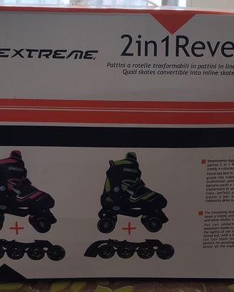 Pattini a rotelle 2 in 1 da Bambino