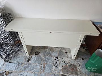 Tavolo estensibile in legno 92 x 160 cm