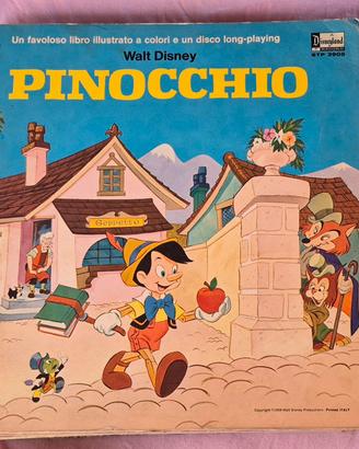 Pinocchio - Walt Disney Lp originale 1969