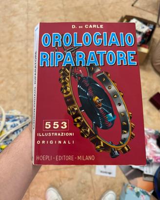 Manuale orologiaio riparatore carli