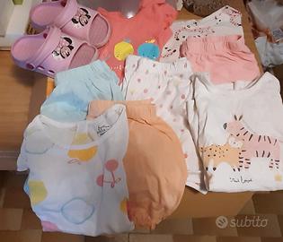 lotto misto bimba 9 pezzi 