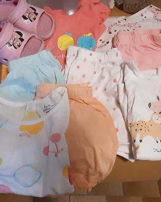 lotto misto bimba 9 pezzi 