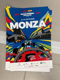 Poster GP Monza F1 2025 - 2026