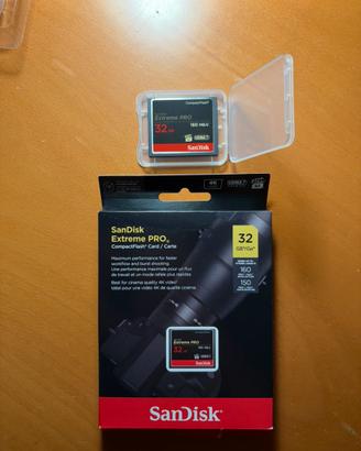 SanDisk Extreme Pro CompactFlash 32 GB