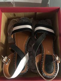 sandali donna con zeppa, nr. 38