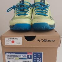 MIZUNO WAVE EXCEED LIGHT 40,5 SCARPE PADEL