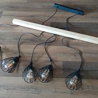 lampadario stile industriale 