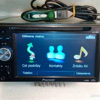 autoradio con display pioneer AVIC-F900BTI