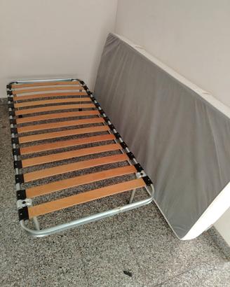 Rete + materasso singolo