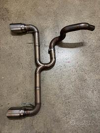 Terminale di scarico Fiat 500 Abarth