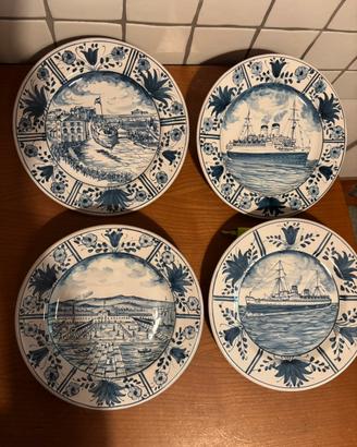 Piatti Fincantieri firmati G.Mazzotti anni 80