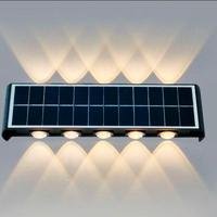luce solare da parete 10 led