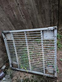 carrello con pianale in acciaio