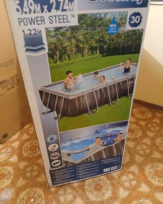 Piscina Bestway 5,49 x 2,74 x 1,22