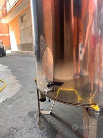 Botte per vino in acciaio inox