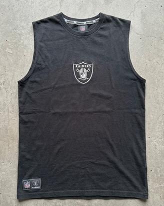 Raiders NFL Sleeveless Vintage 🏈🔥 Canotta
