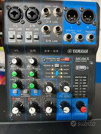Mixer yamaha mg06x usato