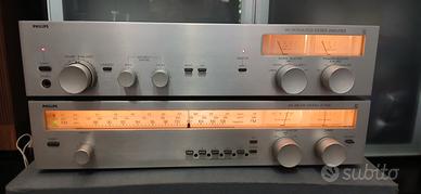 Amplificatore Philips 305 + radio Philips 