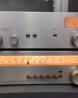 Amplificatore Philips 305 + radio Philips 