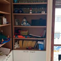 libreria 2 scaffali 