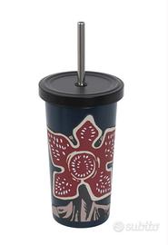 STRANGER THINGS Cinema Cup Bicchiere con cannuccia