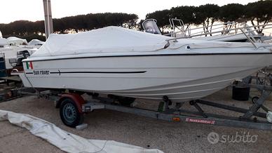 Sun Rover + Honda 90 hp + carrello. RIBASSATO
