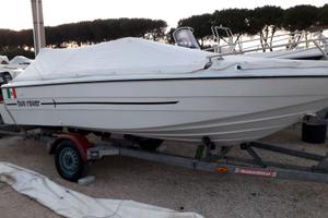 Sun Rover + Honda 90 hp + carrello. RIBASSATO