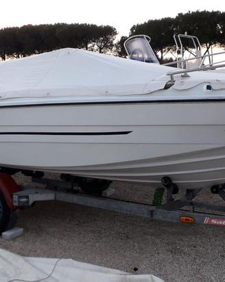 Sun Rover + Honda 90 hp + carrello. RIBASSATO
