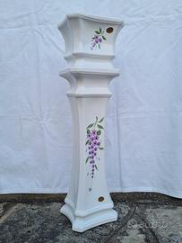 Colonna Deruta con vaso