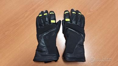 Guanti moto Hevik mod.Terral. Pelle-Tessuto. Tg. S