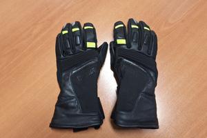 Guanti moto Hevik mod.Terral. Pelle-Tessuto. Tg. S