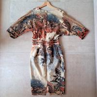 Vestito midi maniche corte Class Roberto Cavalli