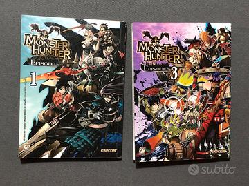 Lotto 2 manga Monster Hunter