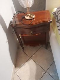 coppia di comodini arte povera 