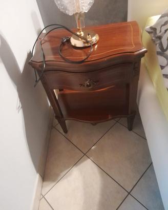 coppia di comodini arte povera 