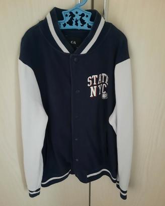 Felpa stile college