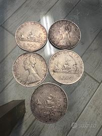 5 Monete argento
