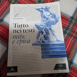 libro tutto nei testi mito e epica