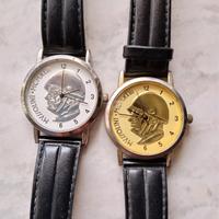 due orologi commemorativi -Mussolini MCMXLIII