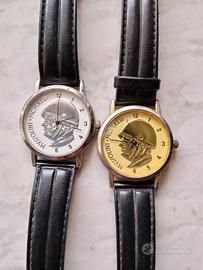 due orologi commemorativi -Mussolini MCMXLIII